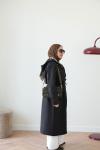 HENNA TRENÇKOT SİYAH