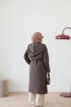 HENNA TRENÇKOT  KAHVERENGİ