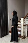 HOLA ETEKLİ TAKIM SİYAH