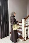 HOLA ETEKLİ TAKIM  KAHVERENGİ