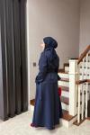 HOLA ETEKLİ TAKIM LACİVERT
