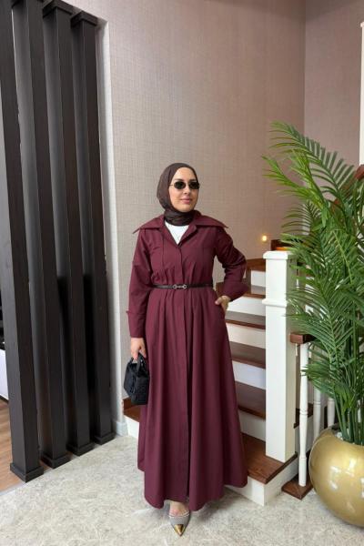 Huqqa Elbise Bordo