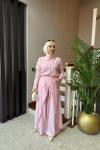 Lessa Üçlü Takım  Pembe