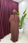 Namaz Elbisesi Kahverengi