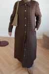 ROSEL KAPİTONE MONT  KAHVERENGİ