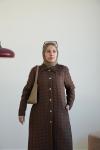 ROSEL KAPİTONE MONT  KAHVERENGİ