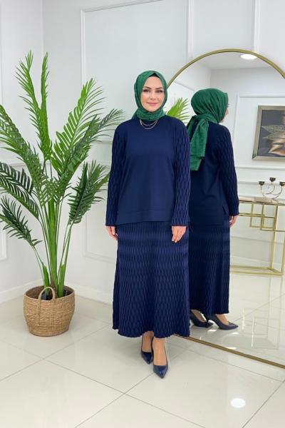 ADEN MERSERİZE TAKIM - LACİVERT Lacivert