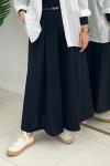 BAGGY ETEK PANTOLON - SİYAH Siyah