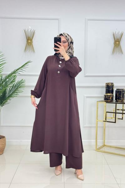 BAŞAK TAKIM-KAHVERENGİ Acı Kahve