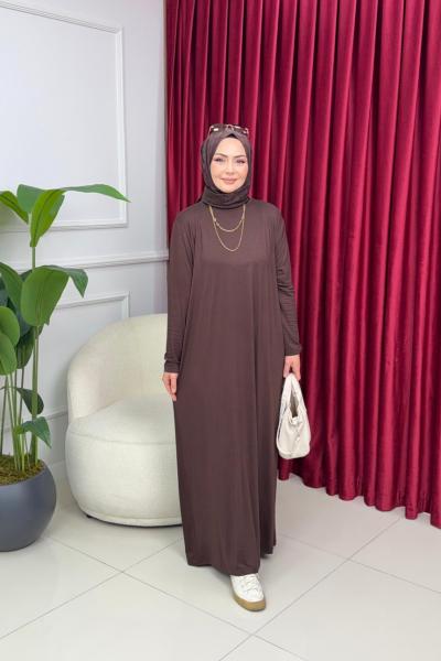 BASIC İÇ ELBİSE - ACI KAHVE Acı Kahve