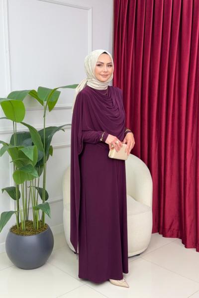 BENAN ELBİSE - MÜRDÜM Mürdüm