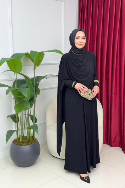 BENAN ELBİSE - SİYAH Siyah