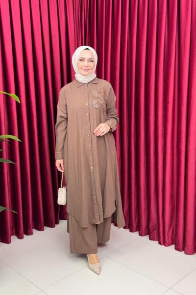 BERRİN TAKIM - KAHVERENGİ  Kahverengi