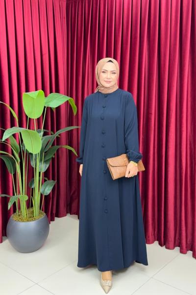 BİHTER ELBİSE - LACİVERT  Lacivert