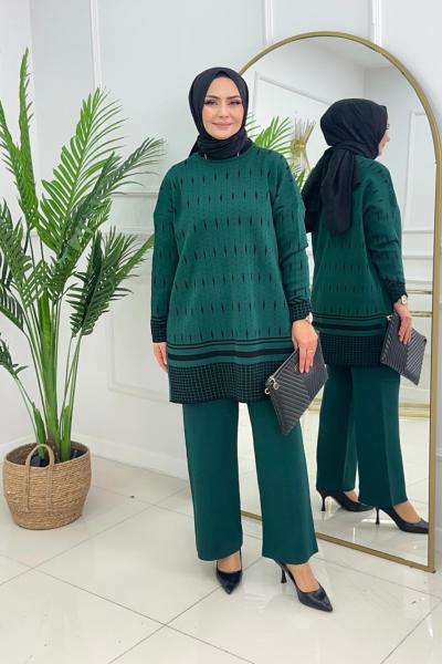 BİNNUR TRİKO TAKIM - ZÜMRÜT Zümrüt
