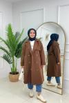 DERİN TRENÇKOT - KAHVERENGİ Kahverengi