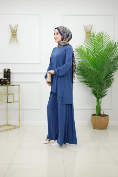 EFNAN SANDY TAKIM-İNDİGO MAVİ İndigo mavi