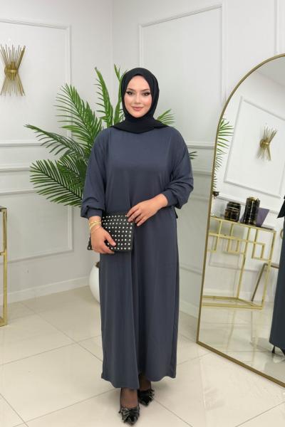 ELSA OYSHO ELBİSE - ANTRASİT  Antrasit