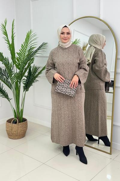 ELVİN ETEKLİ TAKIM - VİZON Vizon