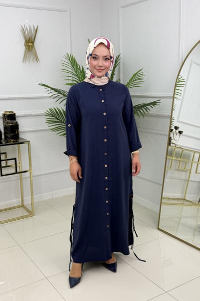 ESİNTİ FERACE - LACİVERT Lacivert