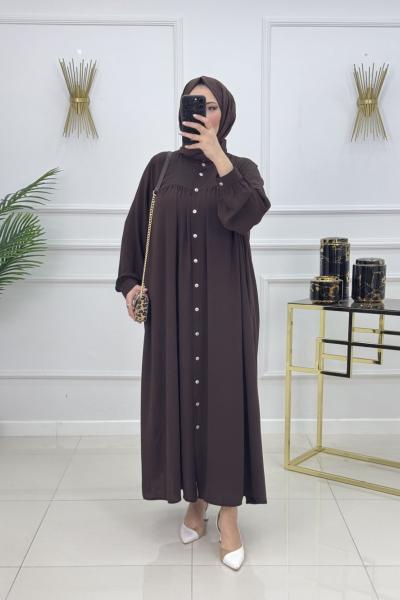 GÜLNAZ ELBİSE-ACI KAHVE Acı Kahve