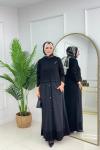 GÜLŞEN ELBİSE - SİYAH Siyah