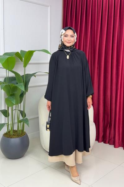 IRMAK TUNİK - SİYAH Siyah