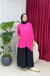 LİNA PENYE TUNİK - PEMBE Pembe