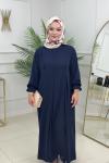 MERVE ELBİSE - LACİVERT  Lacivert