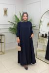 NESLİHAN ABAYA-LACİVERT Lacivert