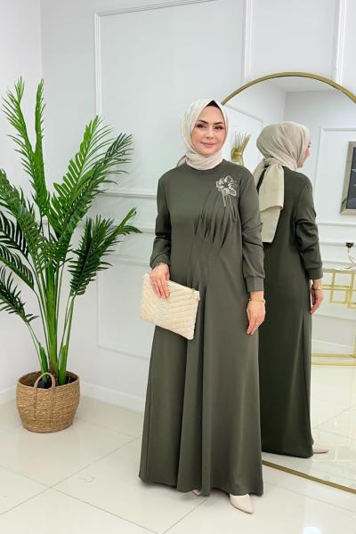 NİHAL ELBİSE - HAKİ Haki