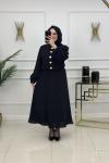 ÖZGE ETEKLİ TAKIM-SİYAH Siyah