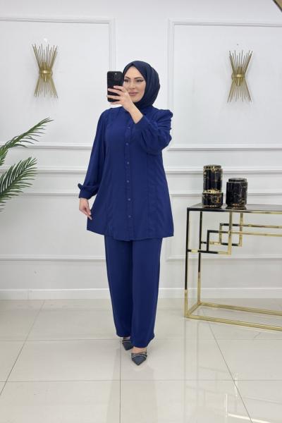 SAMİRA TAKIM-LACİVERT Lacivert
