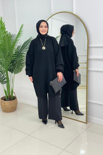 SARA KAZAK - SİYAH Siyah