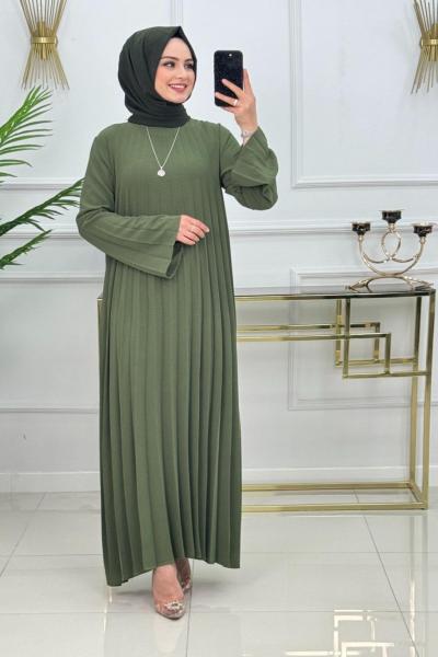 Şevval Elbise-Haki Haki