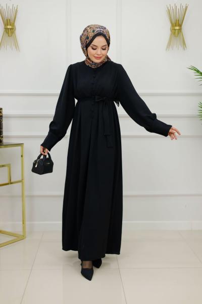 SILA ELBİSE-SİYAH Siyah