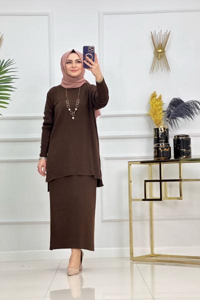 SİMAY ETEKLİ TAKIM-ACI KAHVE Acı Kahve