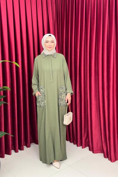 SUNNY ELBİSE - HAKİ Haki