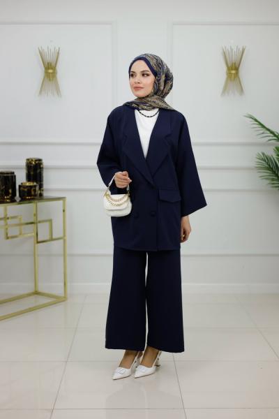 TALİA CEKET TAKIM-LACİVERT Lacivert