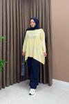 Asimetrik Miu Tunik - Sarı