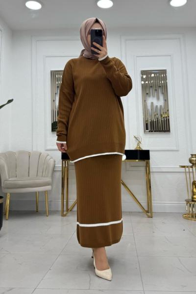 İlayda Triko Takım - Taba