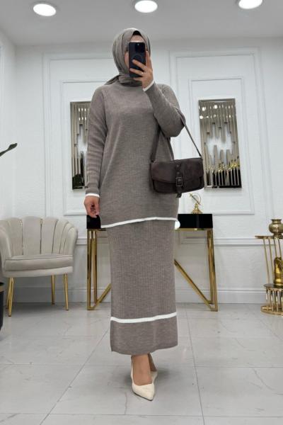 İlayda Triko Takım - Vizon