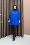 Basic Triko Tunik - Saks