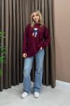 Bear Tunik / Kazak - Bordo