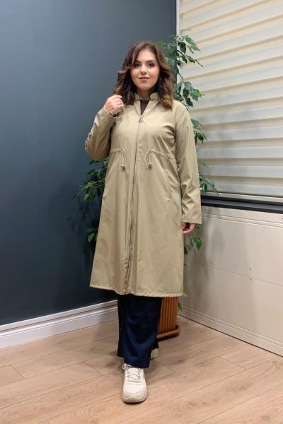 Brand Yağmurluk Trenç - Bej