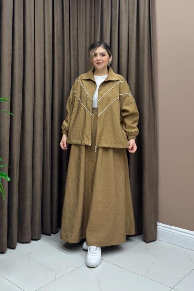 Comfy Takım - Camel