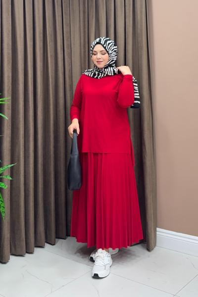 Efil Etekli Takım - Kırmızı