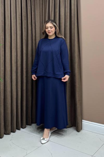 Eleni Etekli Takım - Lacivert