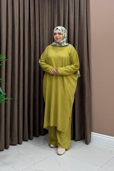 Kamer Triko Takım - Yağ Yeşili