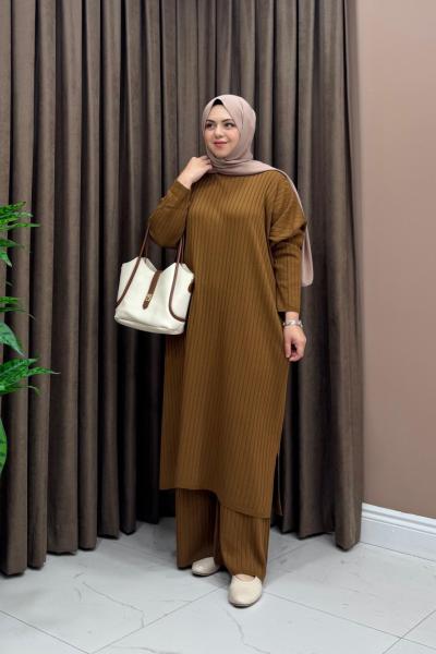 Kamer Triko Takım - Taba